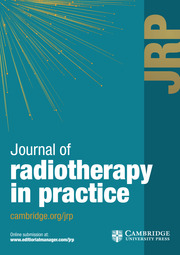 Journal of Radiotherapy in Practice